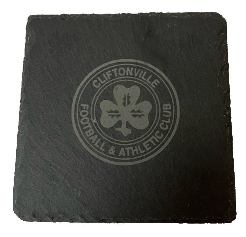 Black Slate Coaster - Square (boxed)